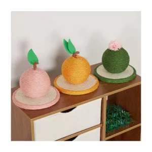 12Mm Particleboard Colored 9-Strand Linen Rope Foam Ball