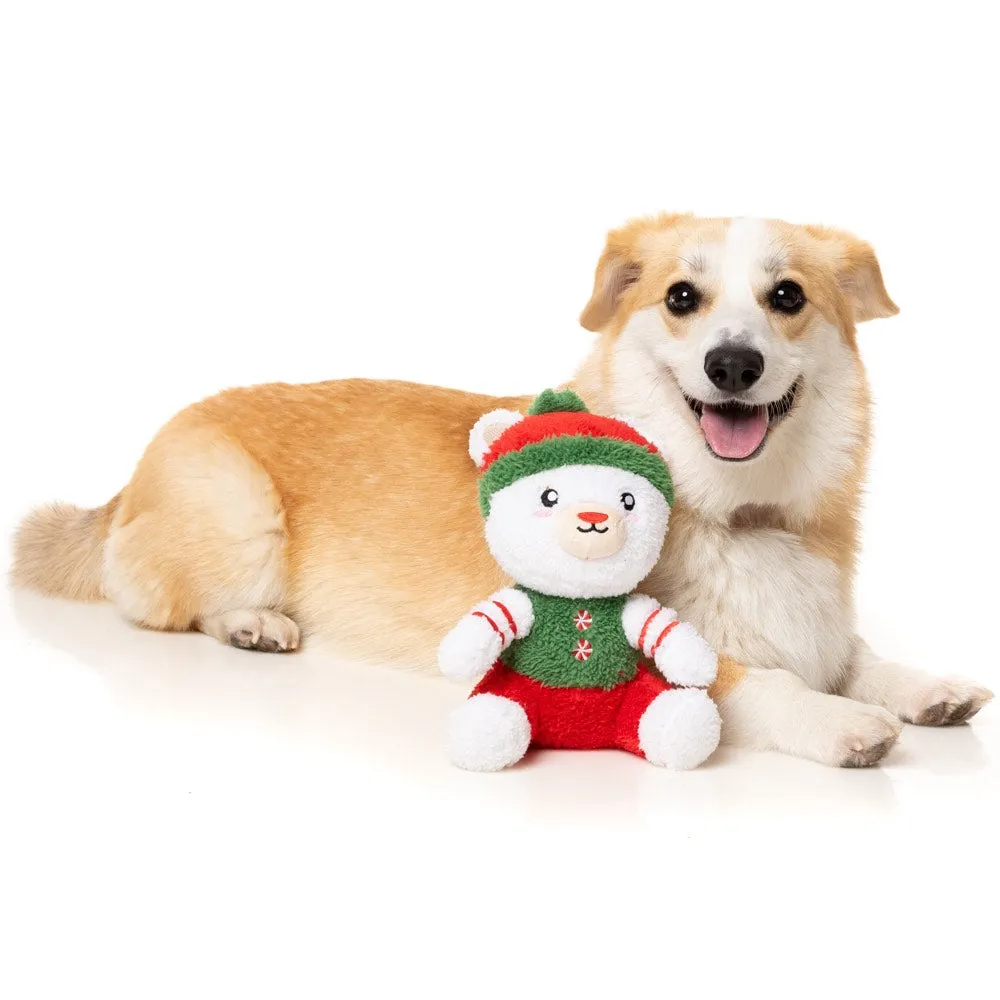 15% OFF: FuzzYard Christmas Polar Abdul Plush Dog Toy (Small)