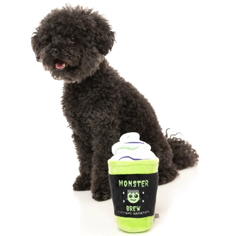 15% OFF: FuzzYard Halloween Monster Brew Plush Dog Toy