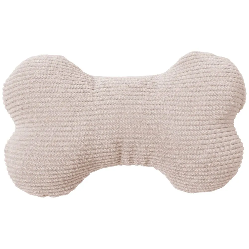 15% OFF: FuzzYard Life Bone Plush Dog Toy (Sandstone)