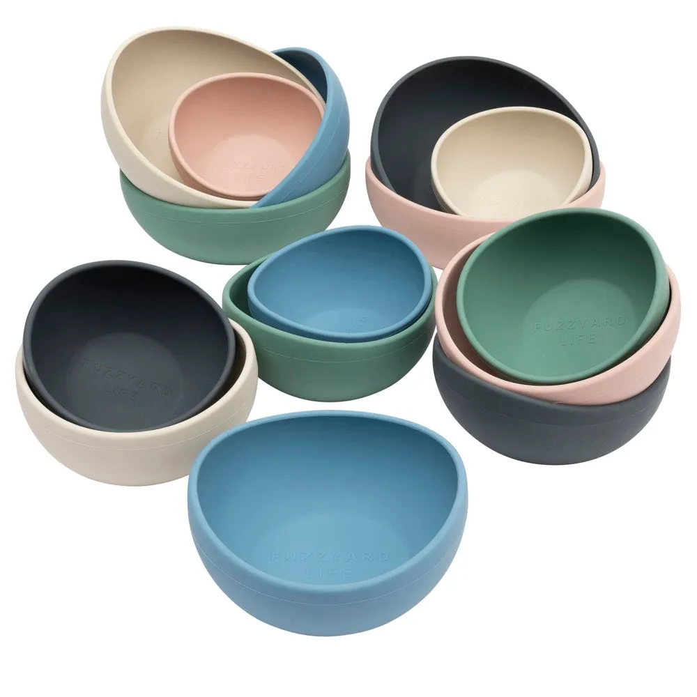 15% OFF: FuzzYard Life Silicone Dog Bowl (French Blue)