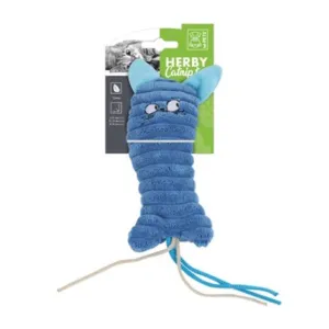15% OFF: M-Pets Herby Catnip Cat Toy (Blue Cat)