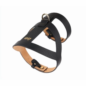 30% OFF: Moshiqa Lucca Leather Dog Harness (Black)