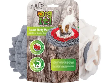 AFP Dig It-Round Fluffy Mat