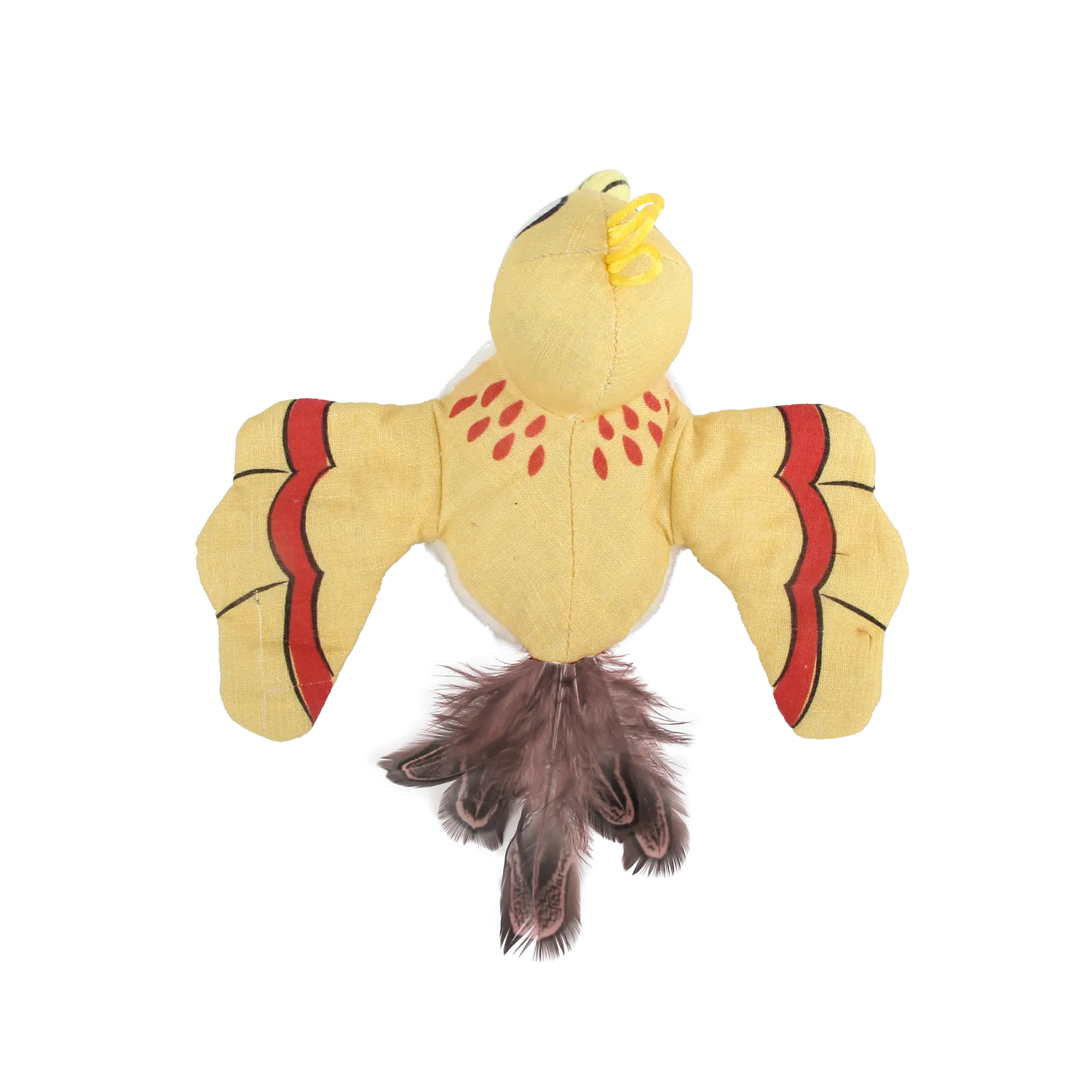 AFP Jittering Bird Pet Toy (Yellow)