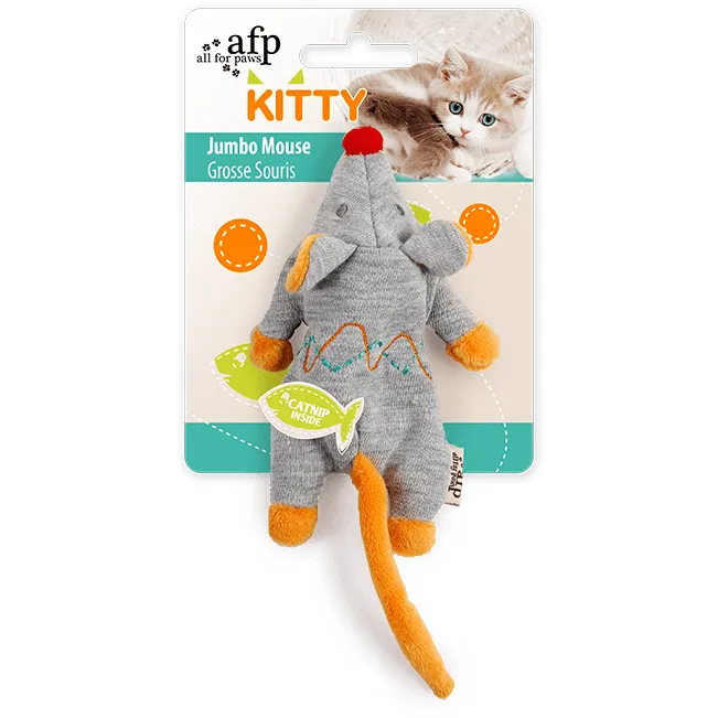 AFP Kitty-Jumbo Mouse - Grey