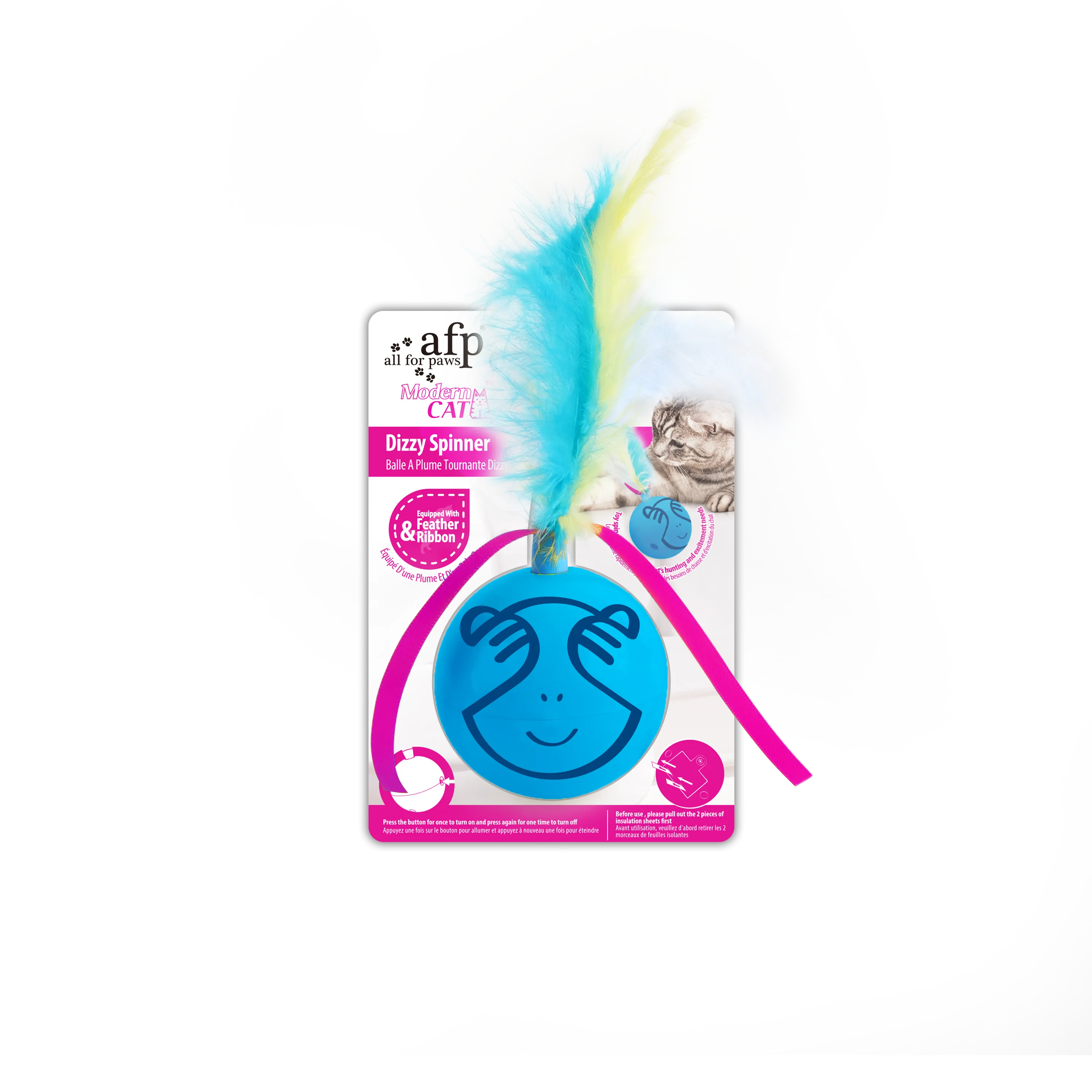 AFP Modern Cat - Dizzy Spinner - Interactive Cat Toy