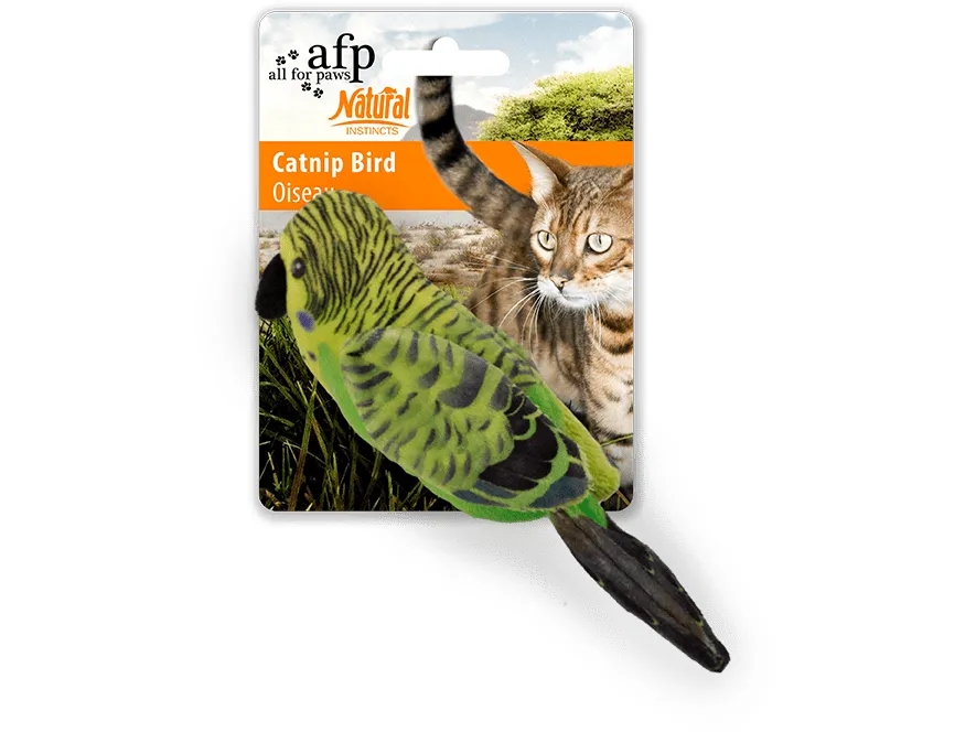 AFP Natural Instincts-Catnip Bird
