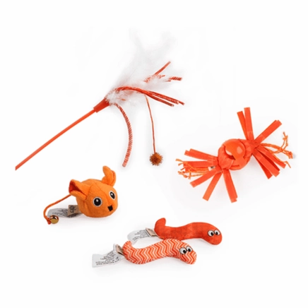 AFP Modern Cat-Magic Wings Wand - 5 Pk Orange