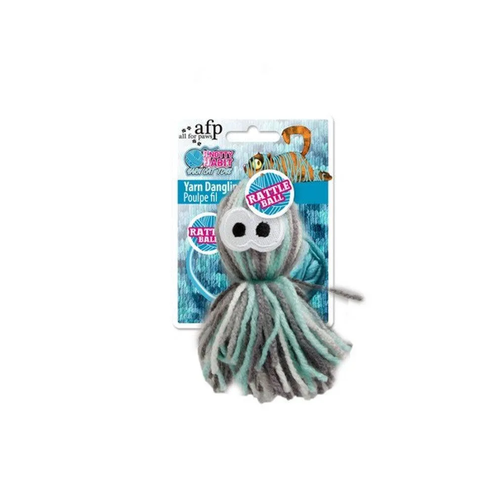 All For Paws Knotty Habit Yarn Dangling Octopus