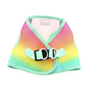 American River Choke Free Dog Harness Ombre Collection - Beach Party Ombre