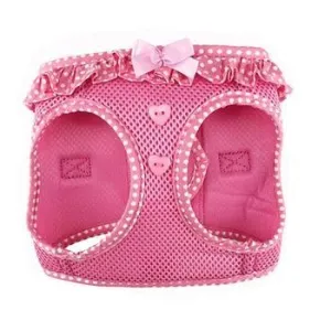 American River Choke Free Harness - Pink Polka Dot