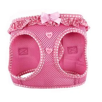 American River Choke Free Harness - Pink Polka Dot