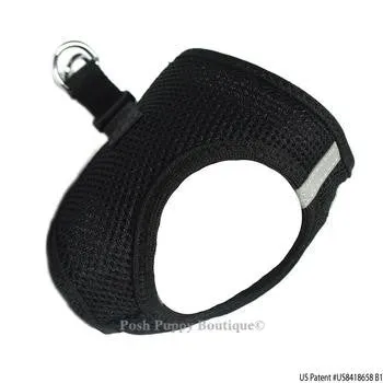 American River Ultra Choke Free Dog Harness- Black