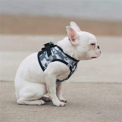 American River Ultra Choke Free Dog Harness Camouflage Collection - Gray Camo