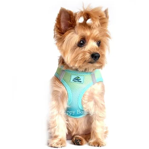 American River Ultra Choke Free Dog Harness- Ombre Collection - Aruba Blue