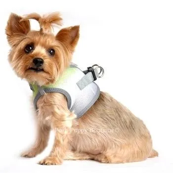 American River Ultra Choke Free Dog Harness- Ombre Collection -Limestone Gray