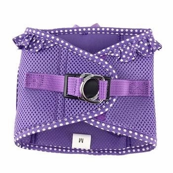 American River Choke Free Harness - Paisley Purple Polka Dot