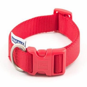 Ancol Viva Adjustable Collar Red 30-50cm Size 2-5