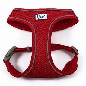 Ancol Viva Mesh Harn Red 44-57cm