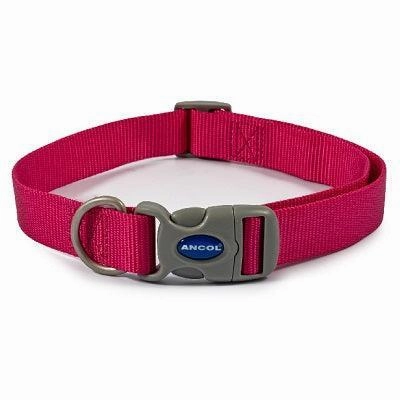 Ancol Viva Quick Fit Col Pink 45-70cm