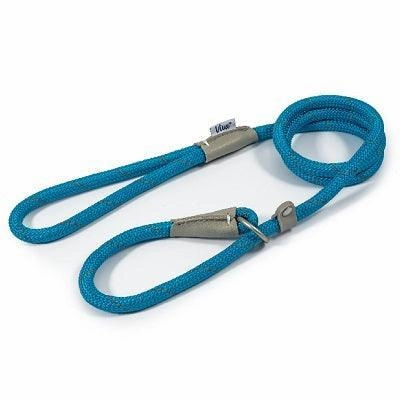 Ancol Viva Rope Refl Slp Lead Blu1cm
