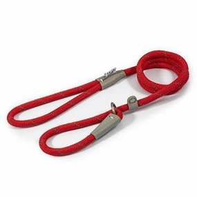 Ancol Viva Rope Refl Slp Lead Red1cm