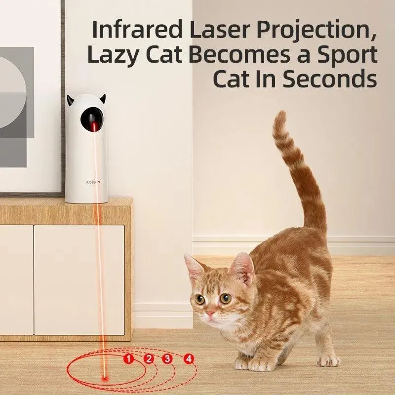 Automatic Cat Interactive Lazer Toy