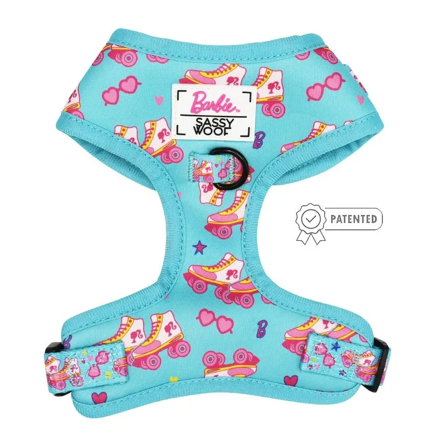 Barbie On A Roll Adjustable Dog Harness
