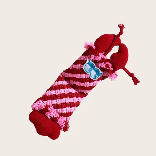 Barkbutler x Fofos Dental Lobster Toy for Dogs
