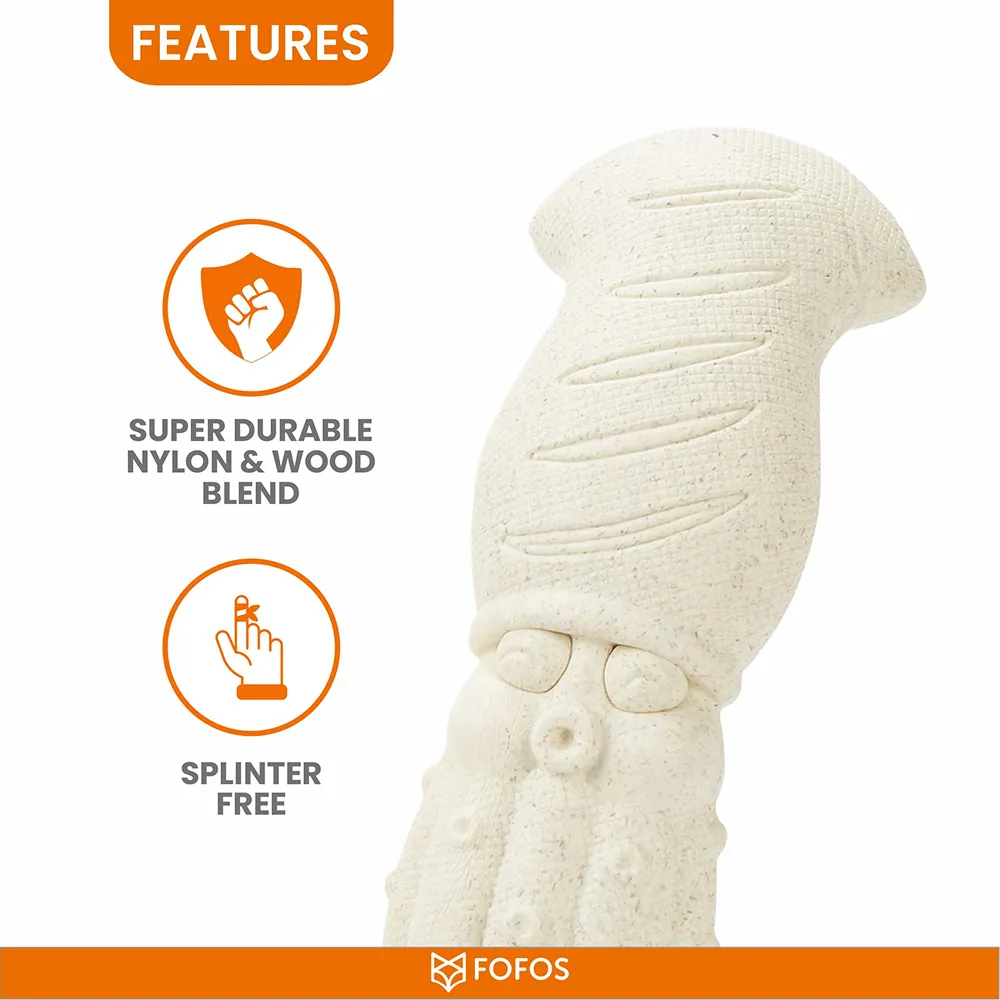 Barkbutler x Fofos Durable Sea Bass Chew Toy for Dogs