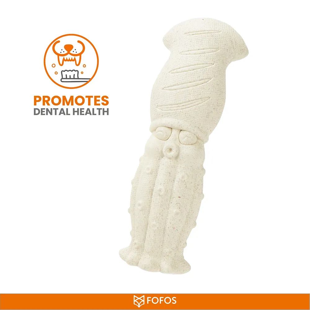 Barkbutler x Fofos Durable Sea Bass Chew Toy for Dogs