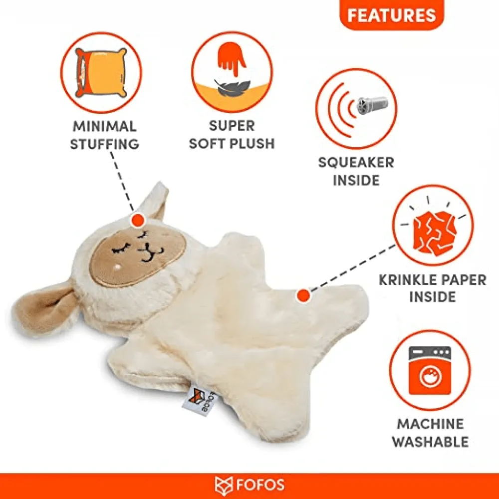 Barkbutler x Fofos Glove Plush Sheep Toy for Cats