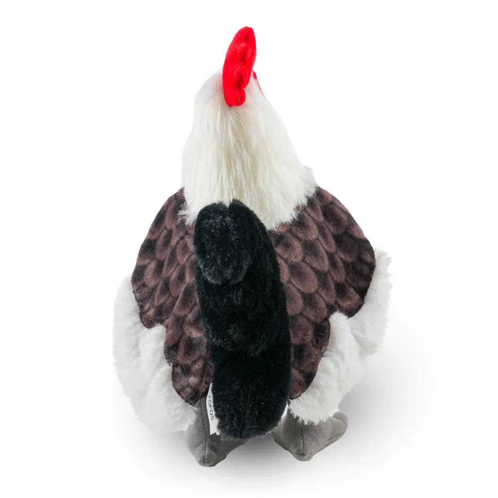 Barkbutler x Fofos Plush Rooster Toys for Dogs