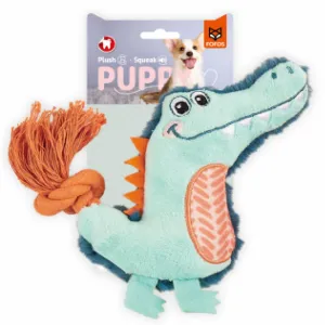 Barkbutler x Fofos Puppy Alligator Toy for Dogs