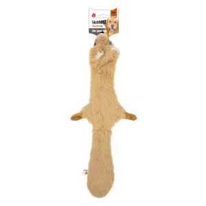 Barkbutler x Fofos Skinneez Squirrel Toy for Dogs (Brown)