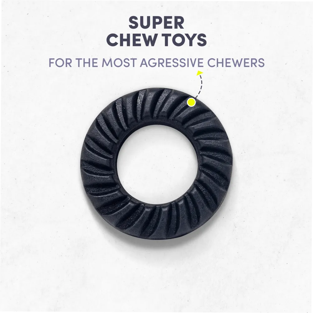 Barkbutler x Fofos Tyre Toy for Dogs