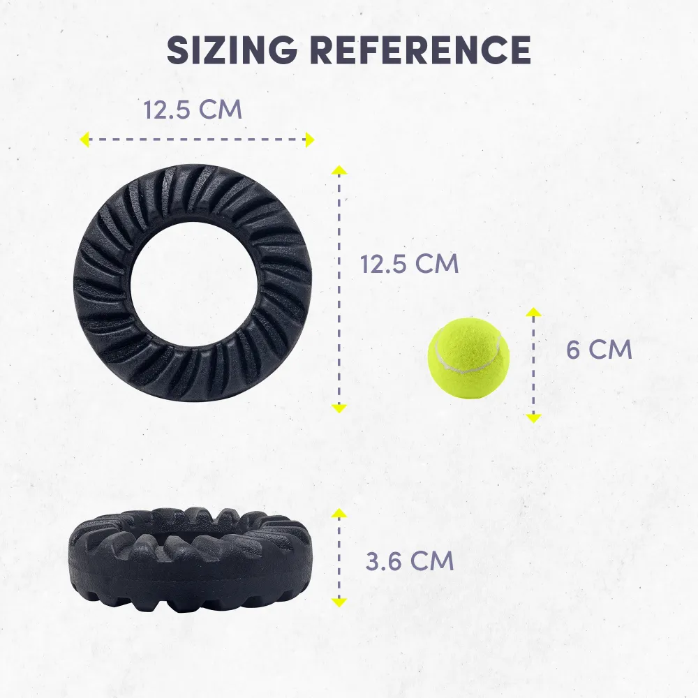 Barkbutler x Fofos Tyre Toy for Dogs
