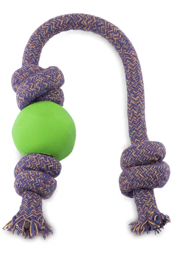 Beco Natural Rubber Ball on Rope for Dogs