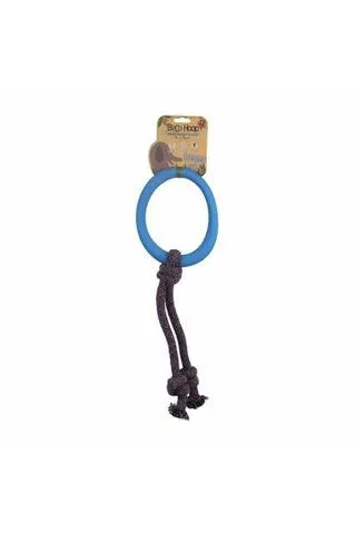 Beco Natural Rubber Hoop on Rope for Dog
