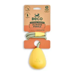 Beco Yellow Rubber Slinger Pebble
