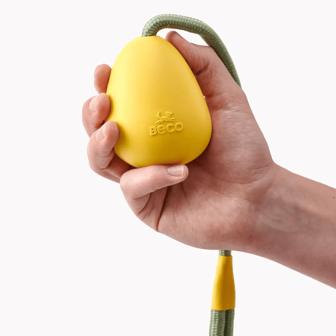 Beco Yellow Rubber Slinger Pebble