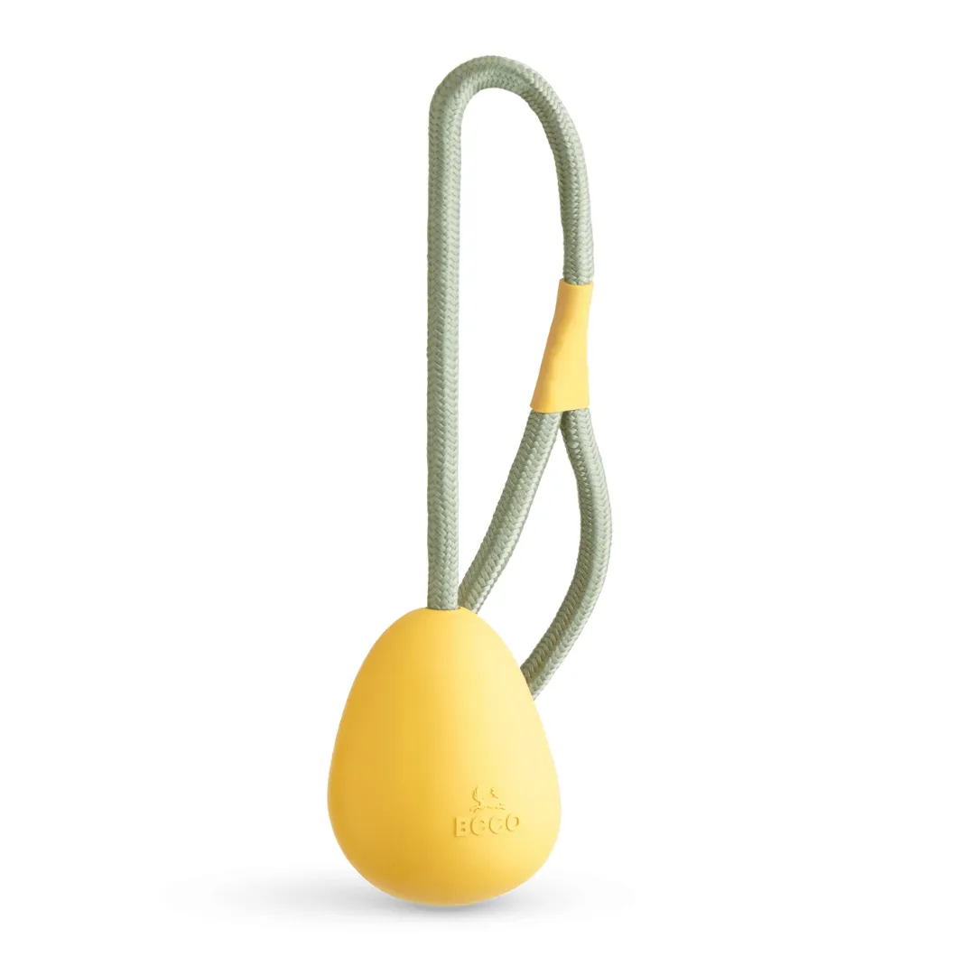 Beco Yellow Rubber Slinger Pebble