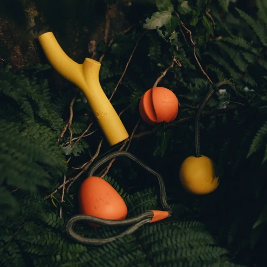 Beco Yellow Rubber Slinger Pebble