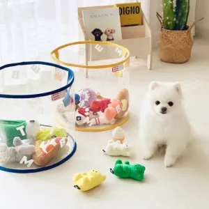 Bite Me - Clear Toy Basket