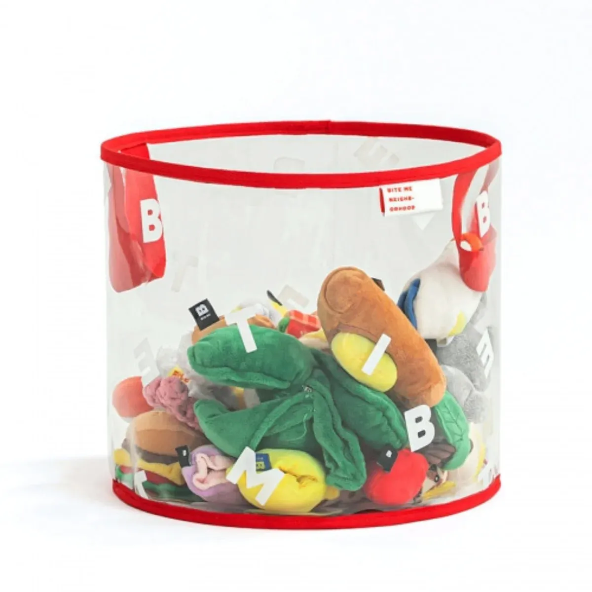 Bite Me - Clear Toy Basket
