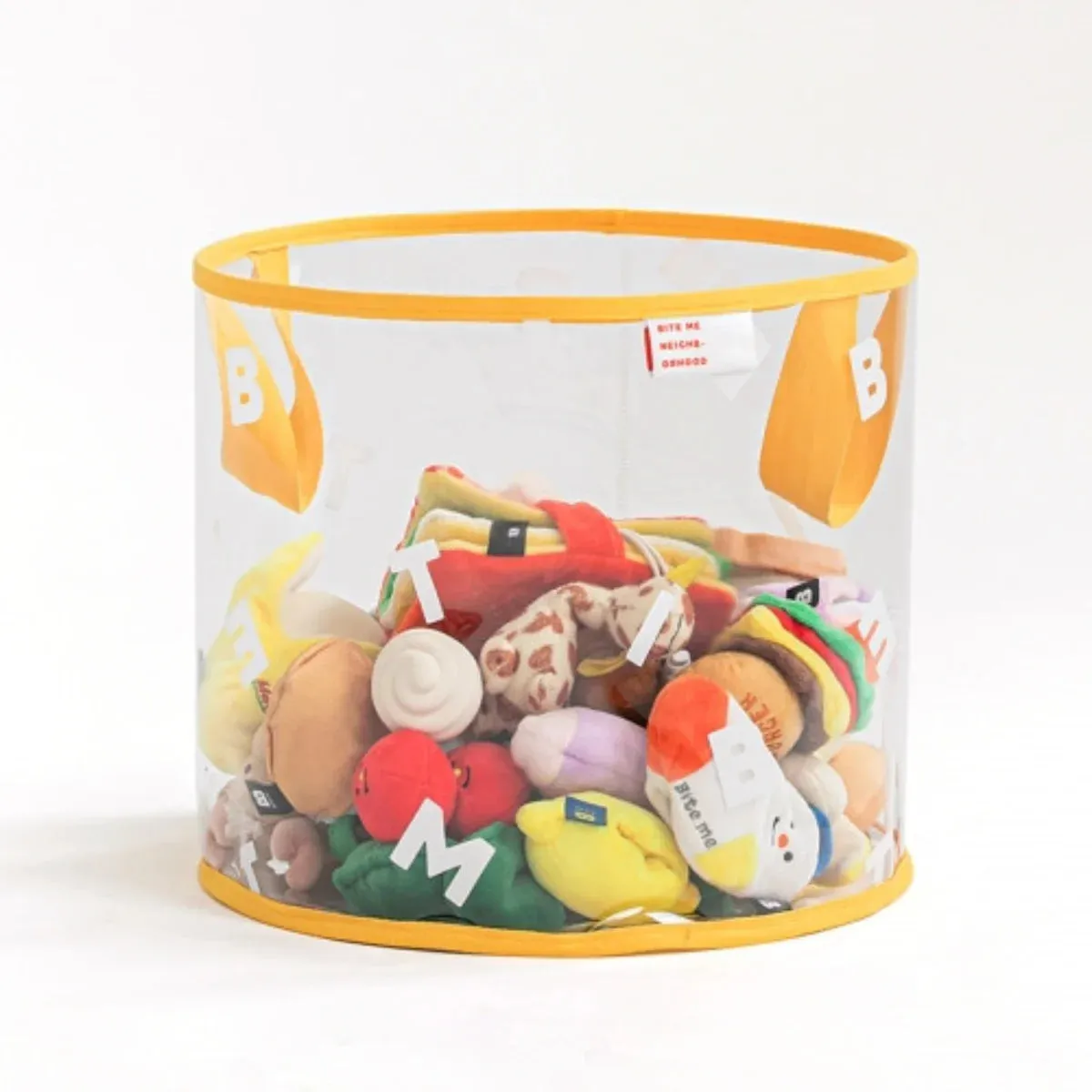 Bite Me - Clear Toy Basket