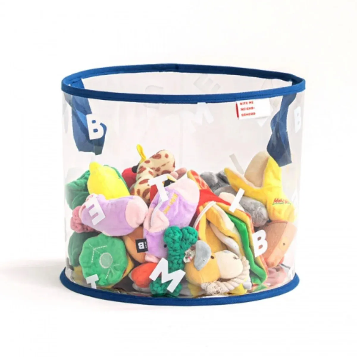 Bite Me - Clear Toy Basket