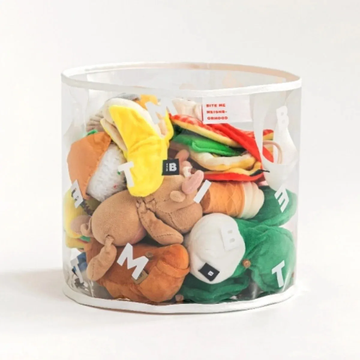 Bite Me - Clear Toy Basket