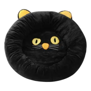 Black Cat Pet Round Nest